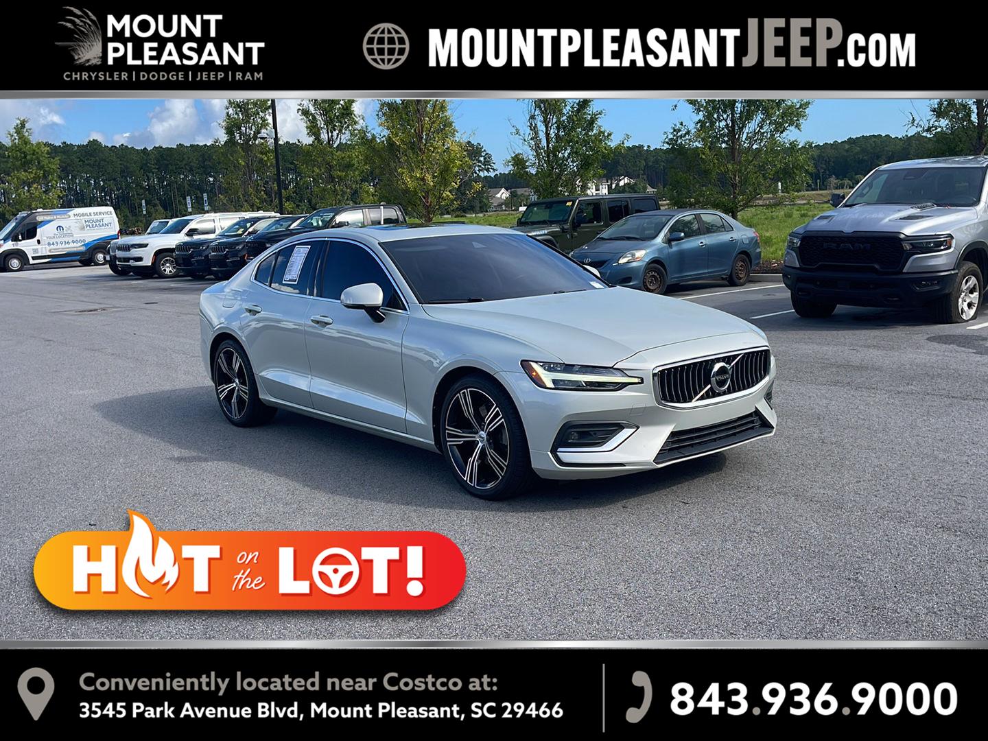 Birch Light Metallic 2020 Volvo S60 Sedan Front-Wheel Drive Automatic