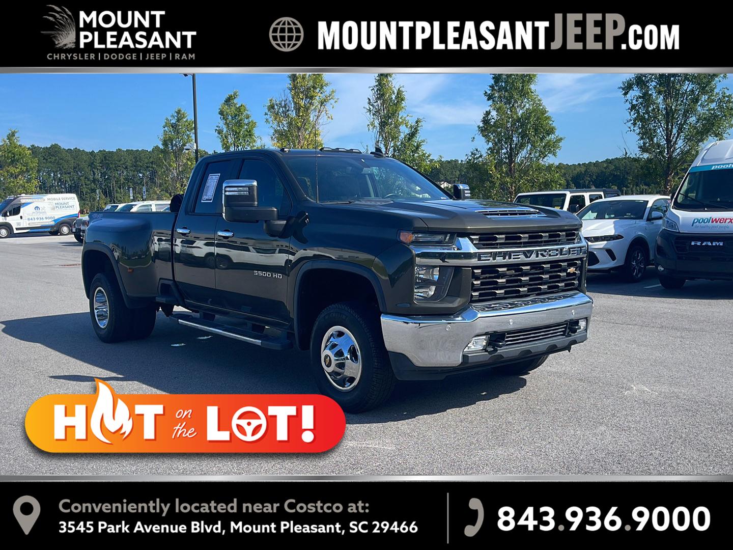 2022 Chevrolet Silverado 3500HD LT Double Cab LB 4WD