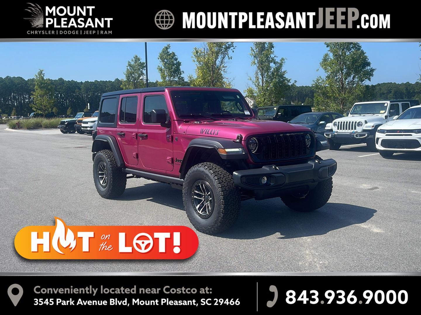 Tuscadero Pearlcoat 2026 Jeep Wrangler SUV / Crossover Four-Wheel Drive 8-Speed Automatic