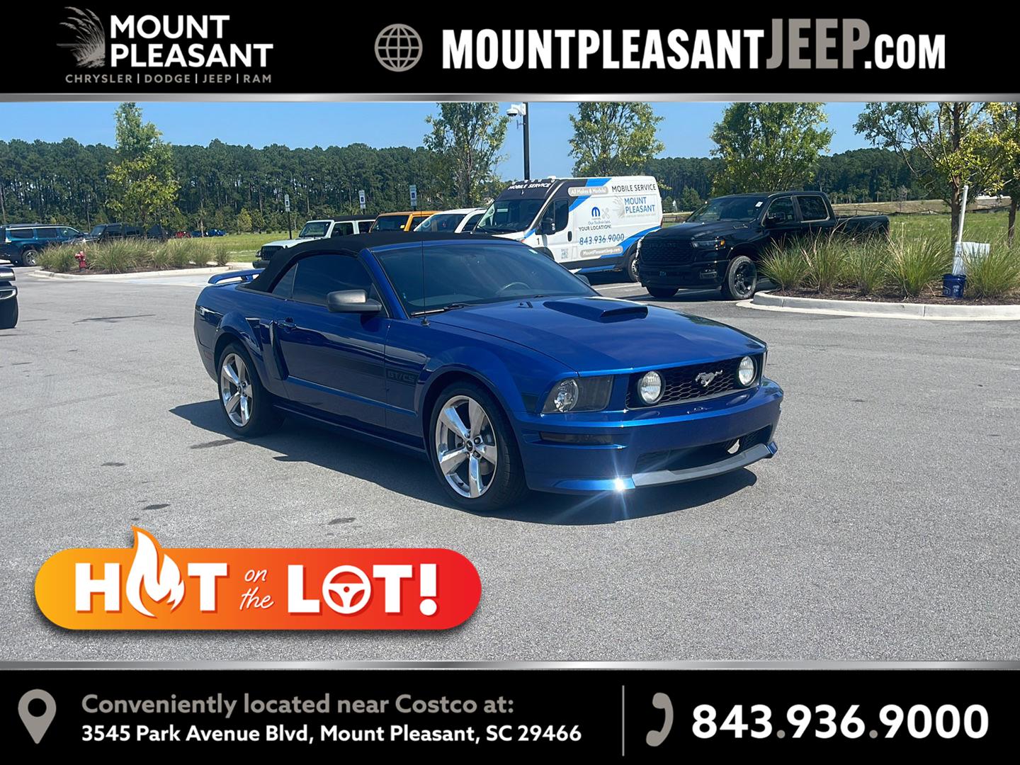 2009 Ford Mustang Convertible Rear-Wheel Drive 5-Speed Manual