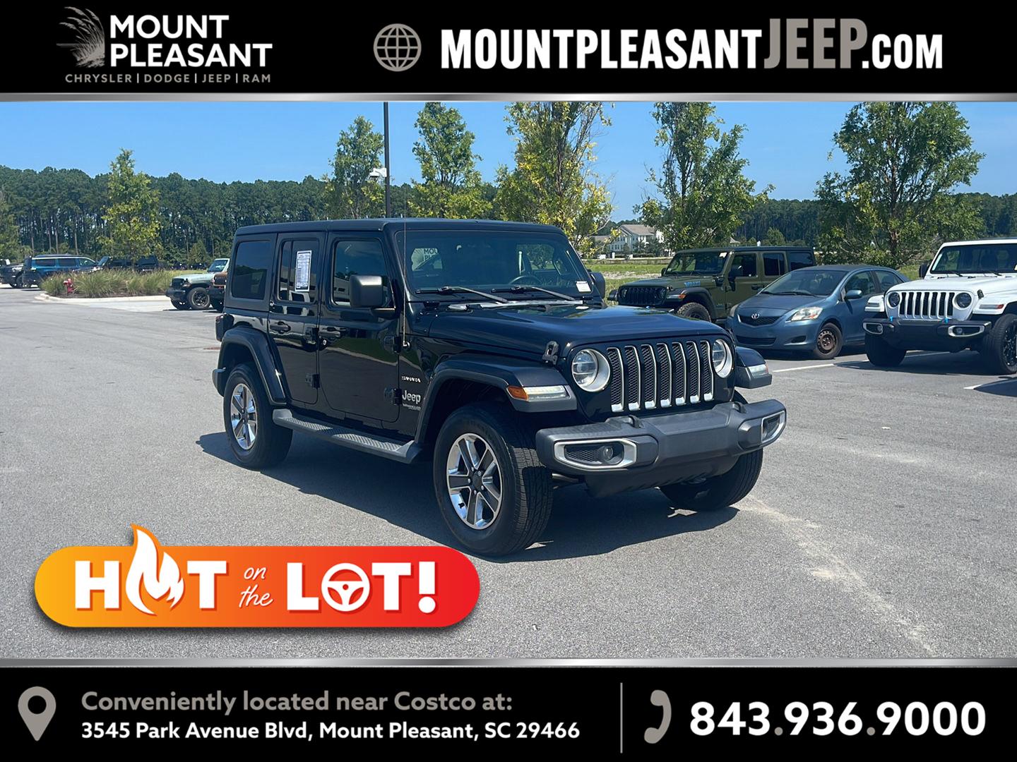 Black Clearcoat 2018 Jeep Wrangler SUV / Crossover Four-Wheel Drive 8-Speed Automatic