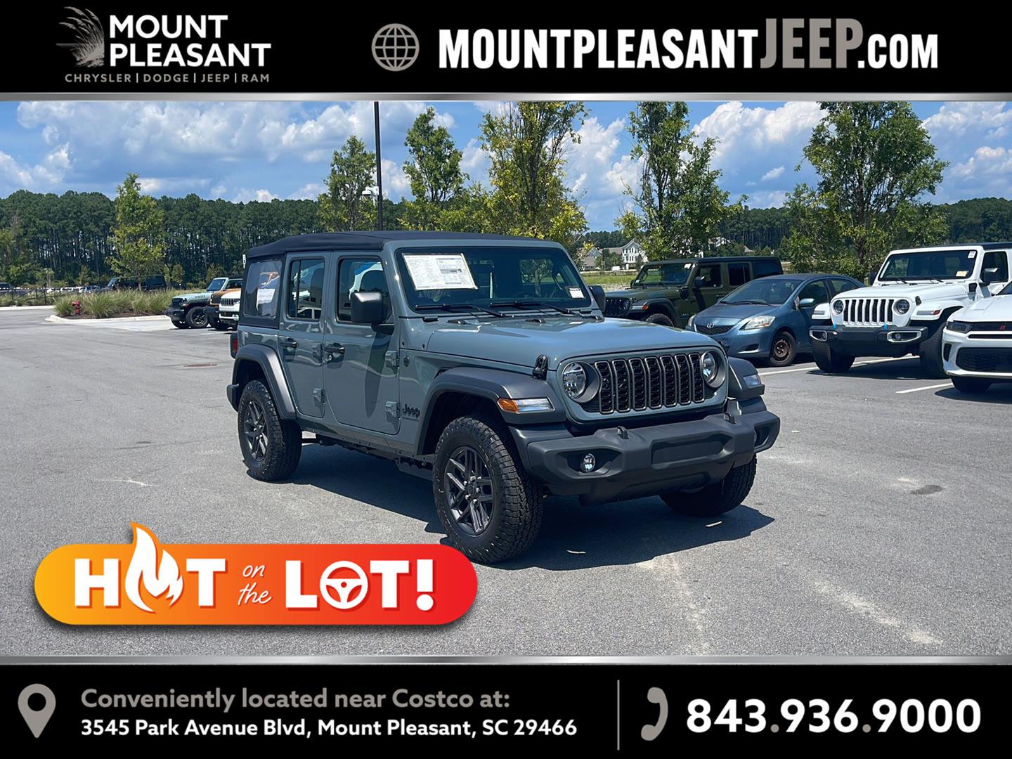Anvil Clearcoat 2026 Jeep Wrangler SUV / Crossover Four-Wheel Drive 6-Speed Manual