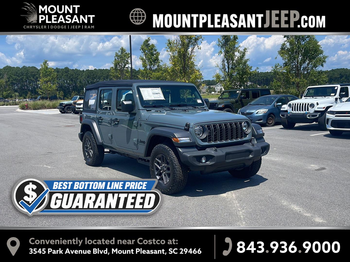 Anvil Clearcoat 2026 Jeep Wrangler SUV / Crossover Four-Wheel Drive 6-Speed Manual