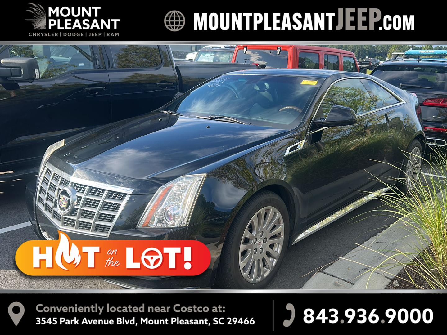 Black Raven 2012 Cadillac CTS Coupe Coupe All-Wheel Drive 6-Speed Automatic