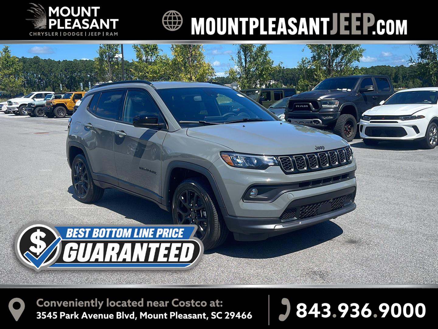 Sting-Gray Clearcoat 2026 Jeep Compass SUV / Crossover Four-Wheel Drive 8-Speed Automatic