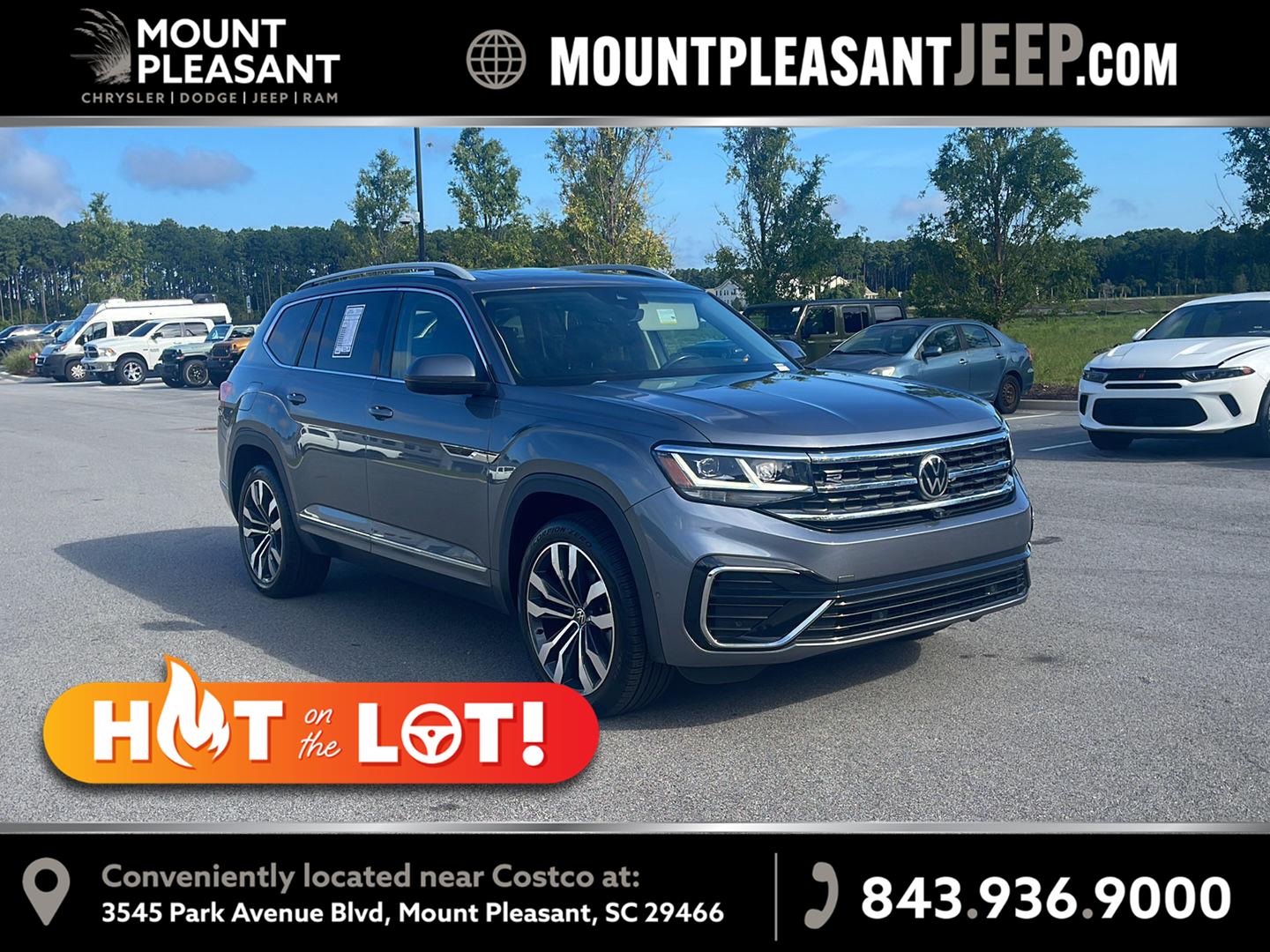  2021 Volkswagen Atlas SUV / Crossover All-Wheel Drive Automatic