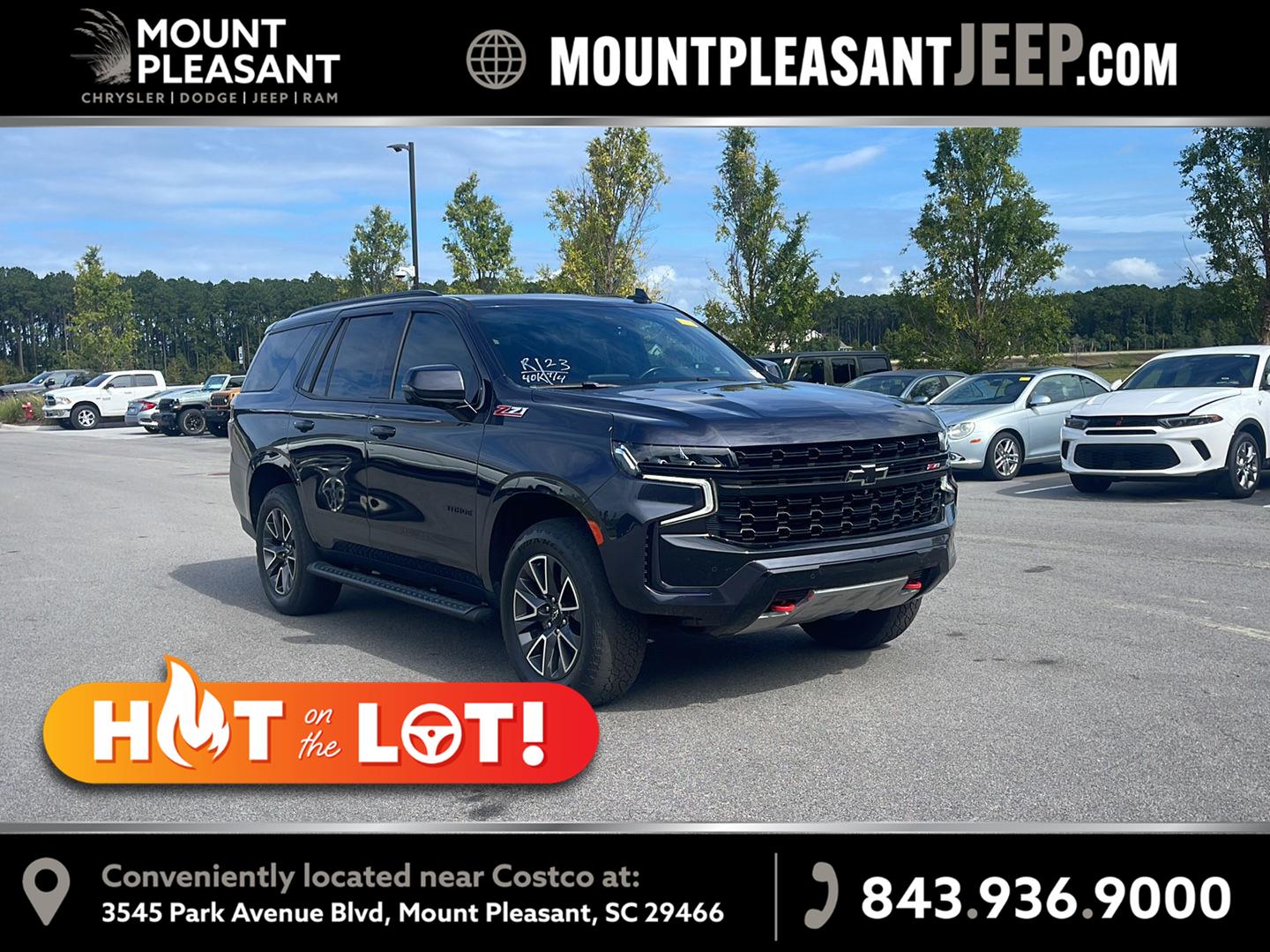 Dark Ash Metallic 2023 Chevrolet Tahoe SUV / Crossover Four-Wheel Drive Automatic
