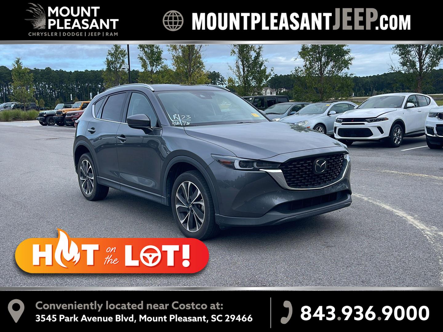 Machine Gray Metallic 2023 Mazda CX-5 SUV / Crossover All-Wheel Drive Automatic