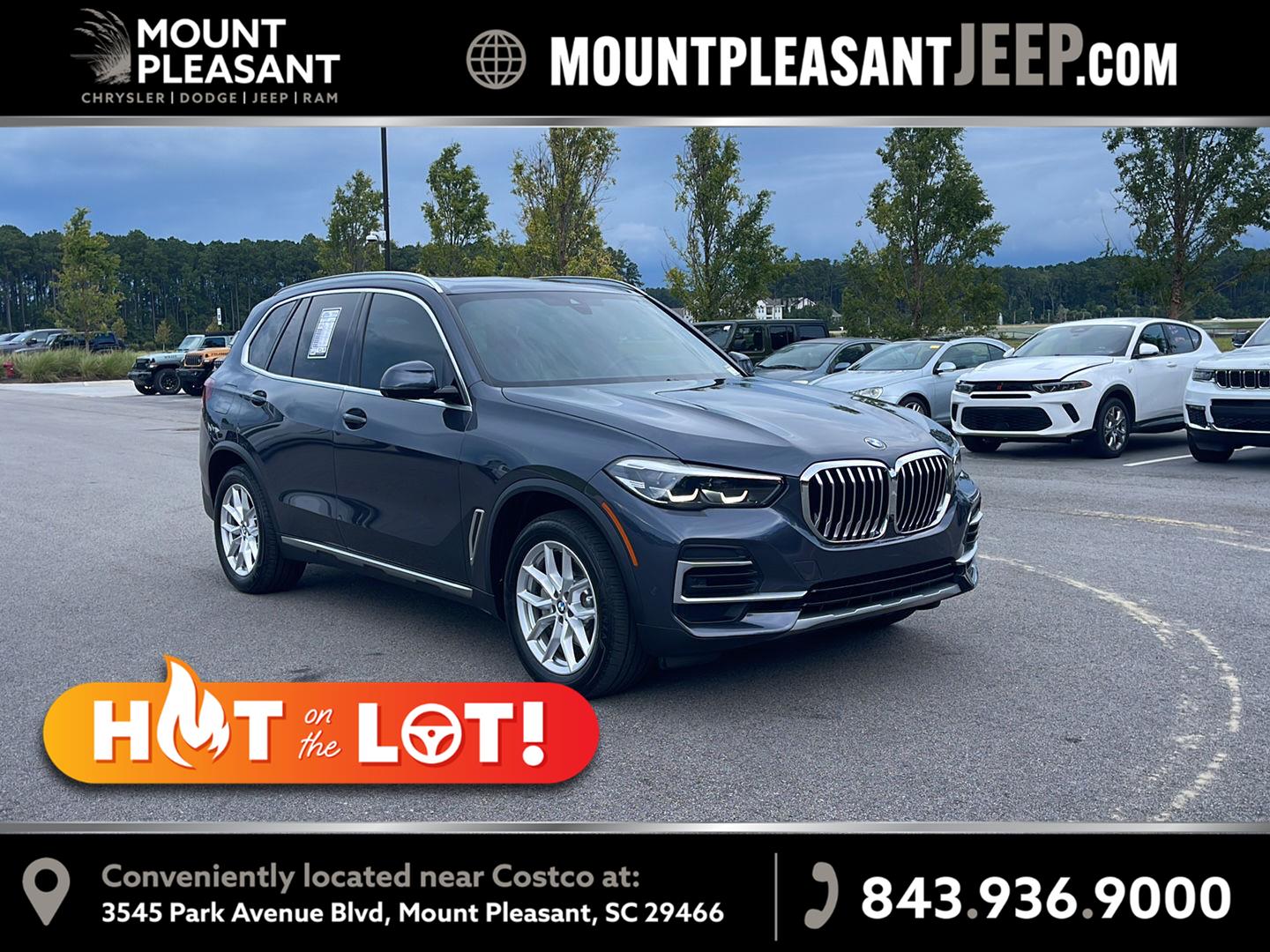 Gray (Arctic Grey Metallic) 2022 BMW X5 SUV / Crossover All-Wheel Drive Automatic