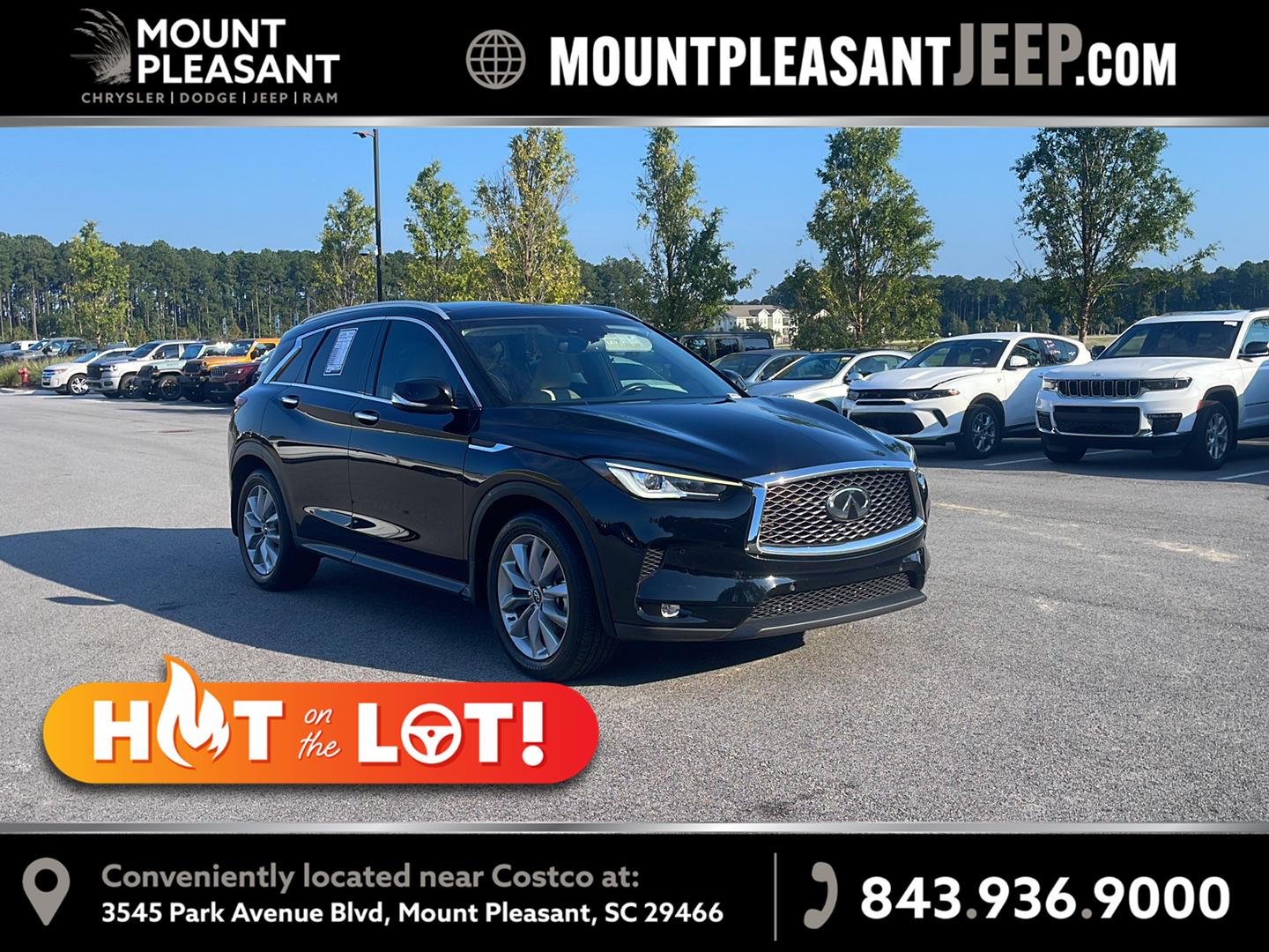  2022 INFINITI QX50 SUV / Crossover Front-Wheel Drive Continuously Variable Transmission