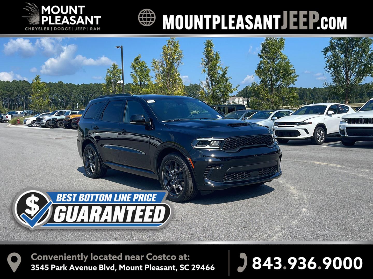 Pitch Black 2027 Dodge Durango SUV / Crossover All-Wheel Drive 8-Speed Automatic