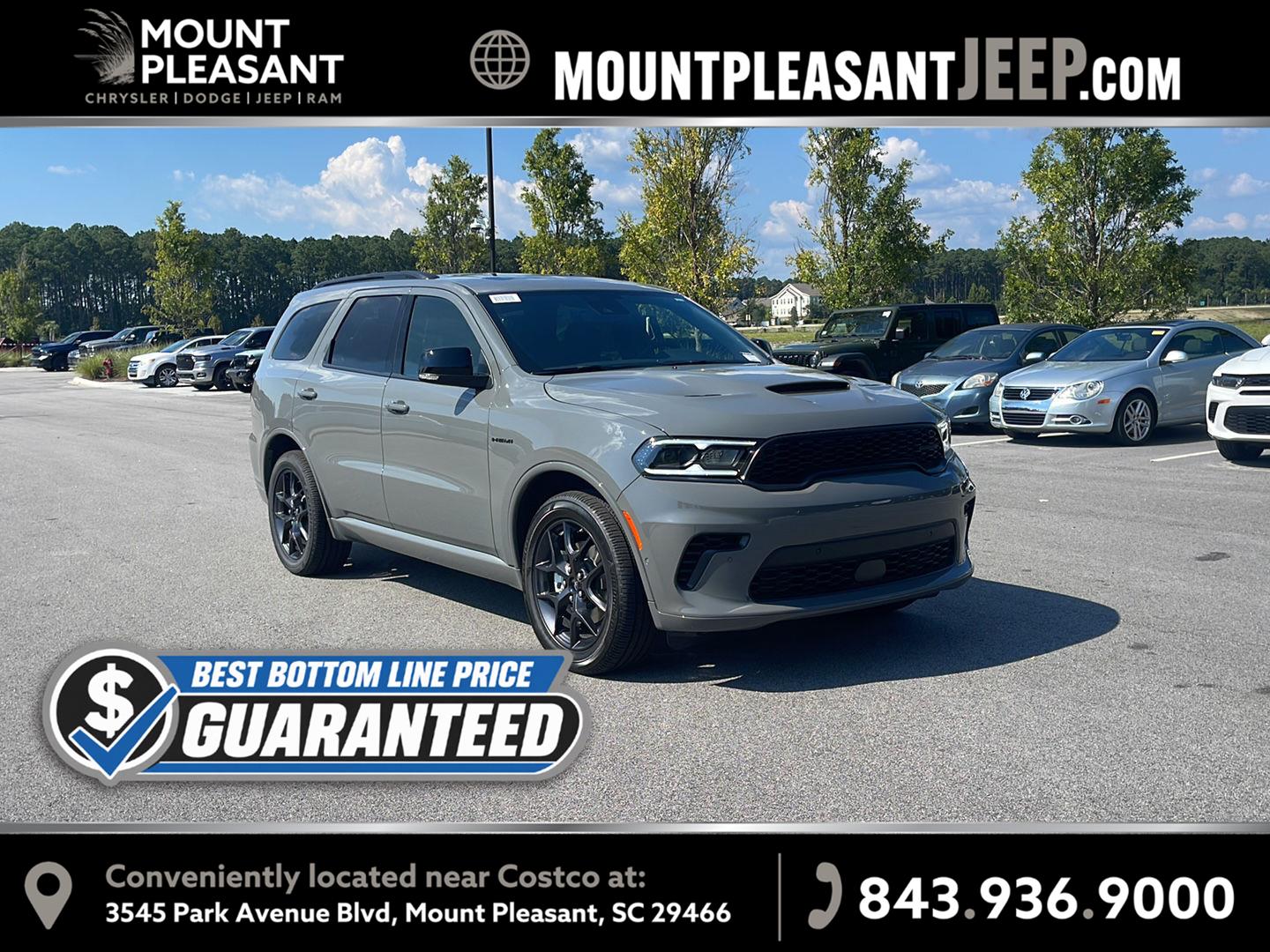 Destroyer Gray Clearcoat 2027 Dodge Durango SUV / Crossover All-Wheel Drive 8-Speed Automatic