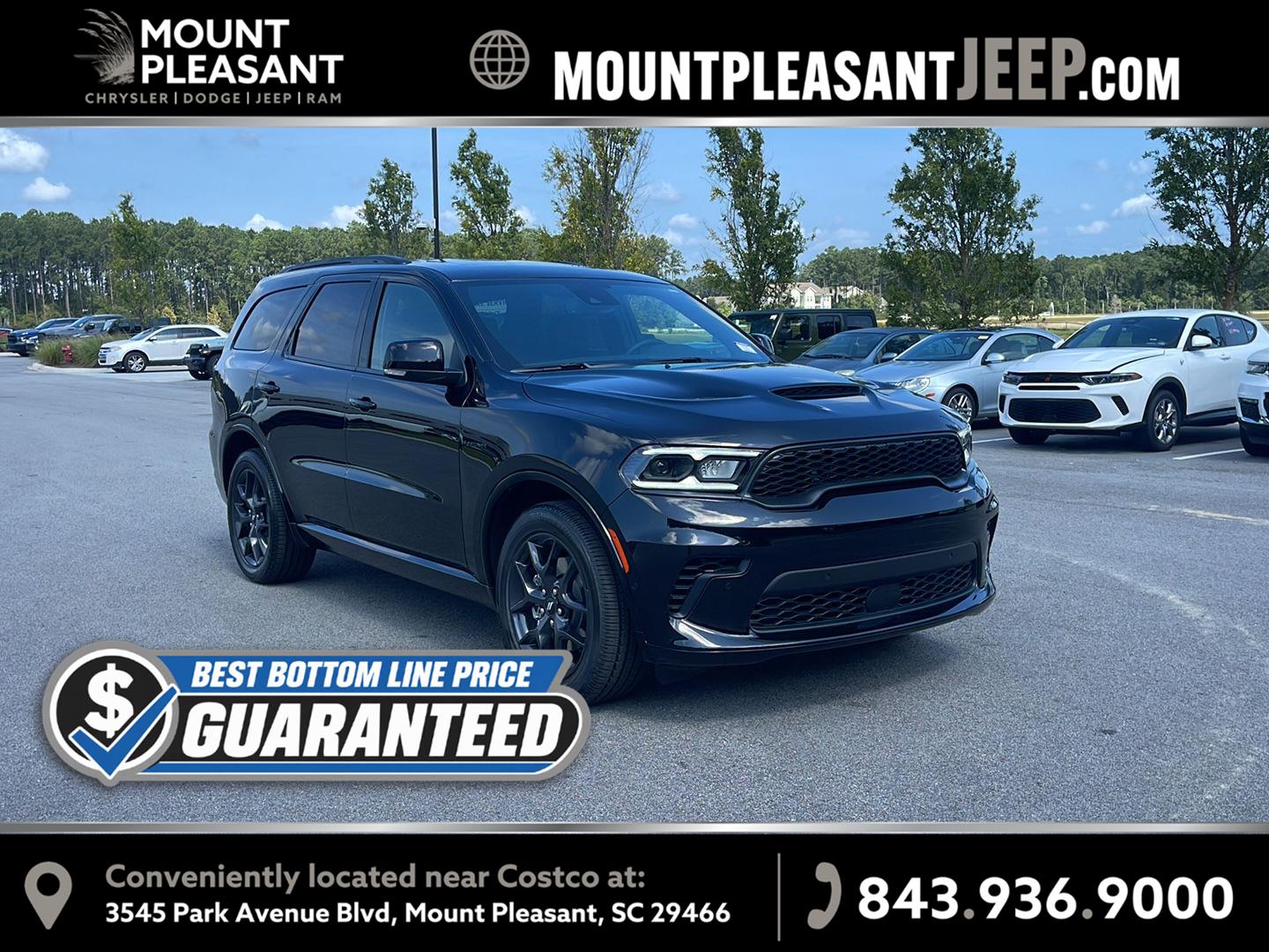 Pitch Black 2027 Dodge Durango SUV / Crossover All-Wheel Drive 8-Speed Automatic