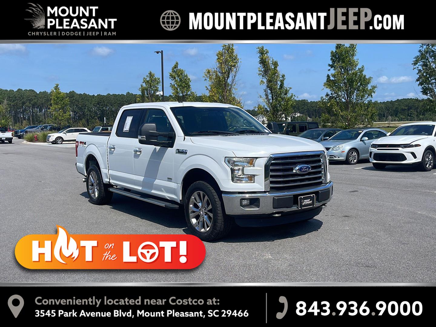 2016 Ford F-150 Blanco (Oxford White) Camioneta Todo terreno 6 velocidades Automática