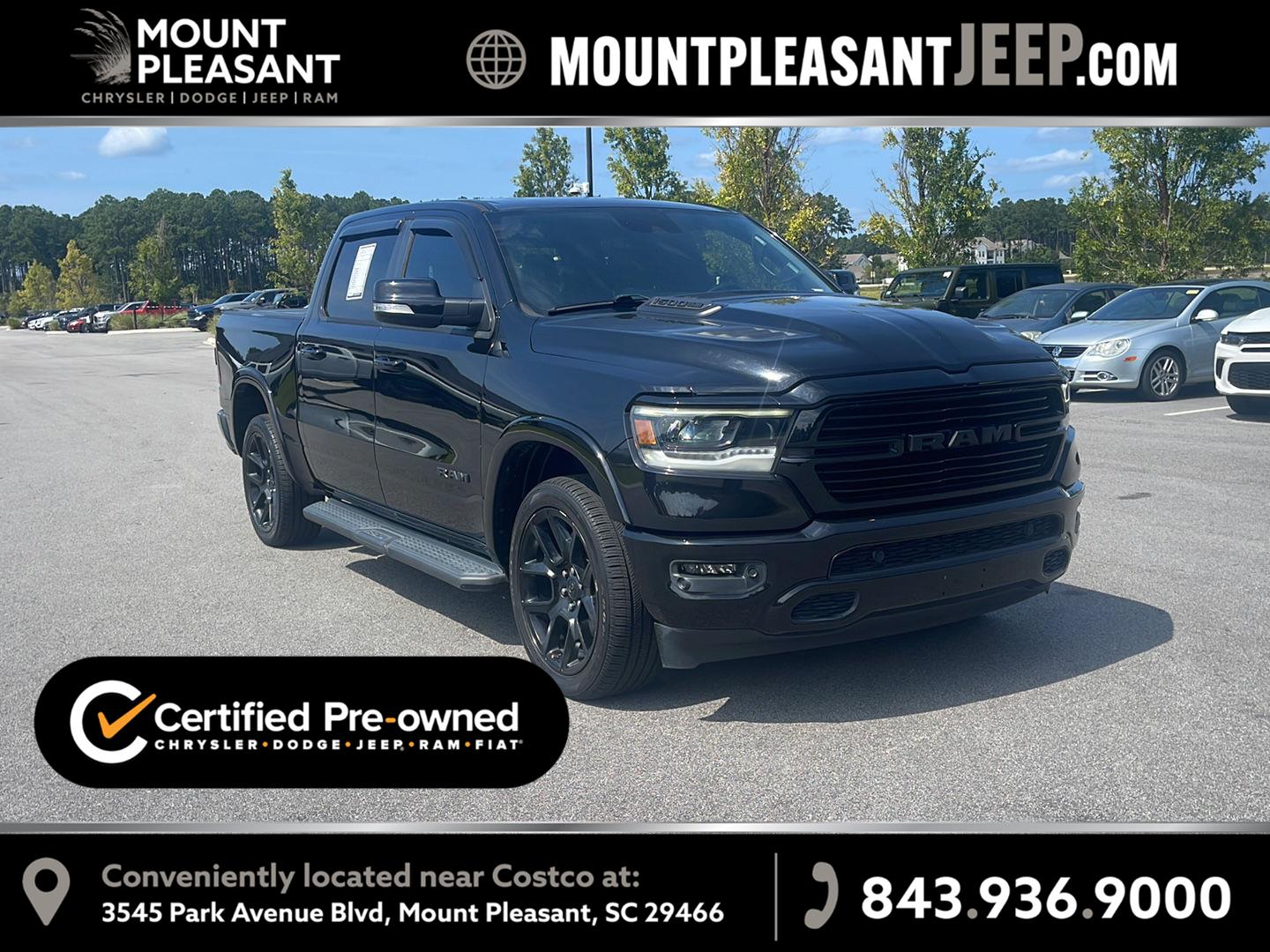 2021 RAM 1500 Laramie Crew Cab 4WD