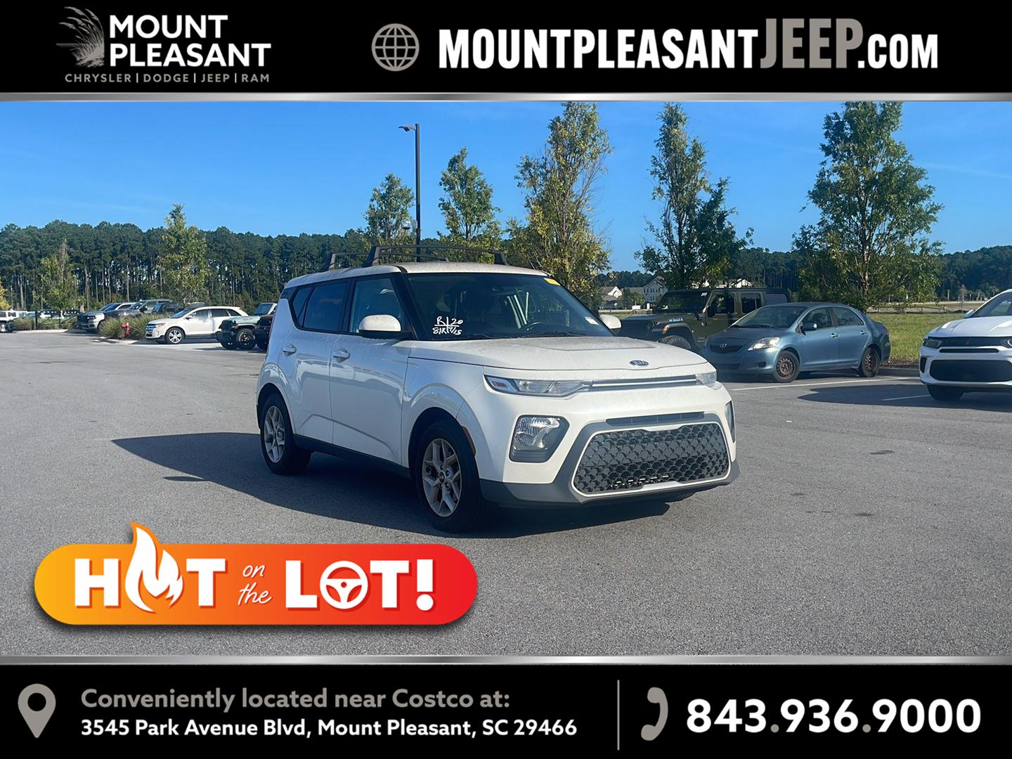 Snow White Pearl 2020 Kia Soul SUV / Crossover Front-Wheel Drive Continuously Variable Transmission