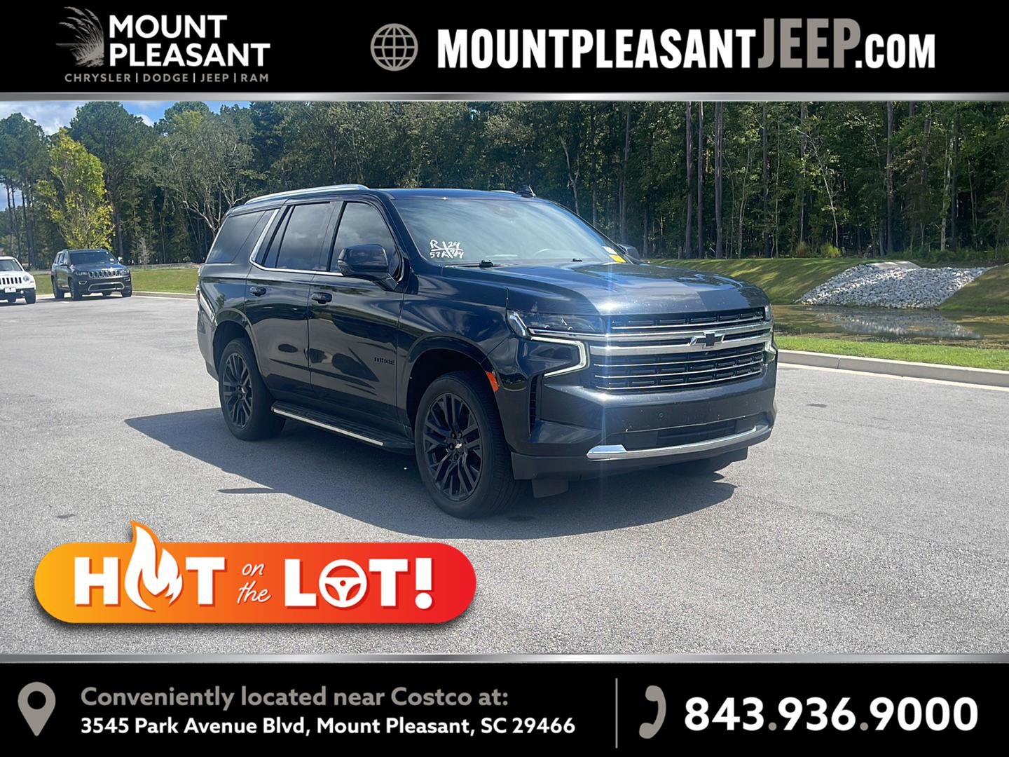 Black 2024 Chevrolet Tahoe SUV / Crossover Four-Wheel Drive Automatic