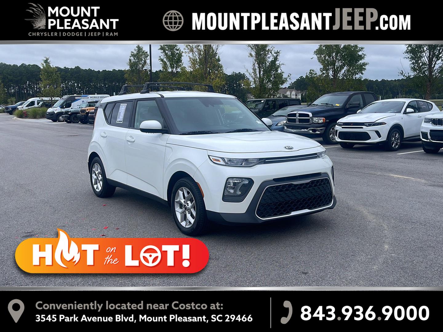 Snow White Pearl 2020 Kia Soul SUV / Crossover Front-Wheel Drive Continuously Variable Transmission