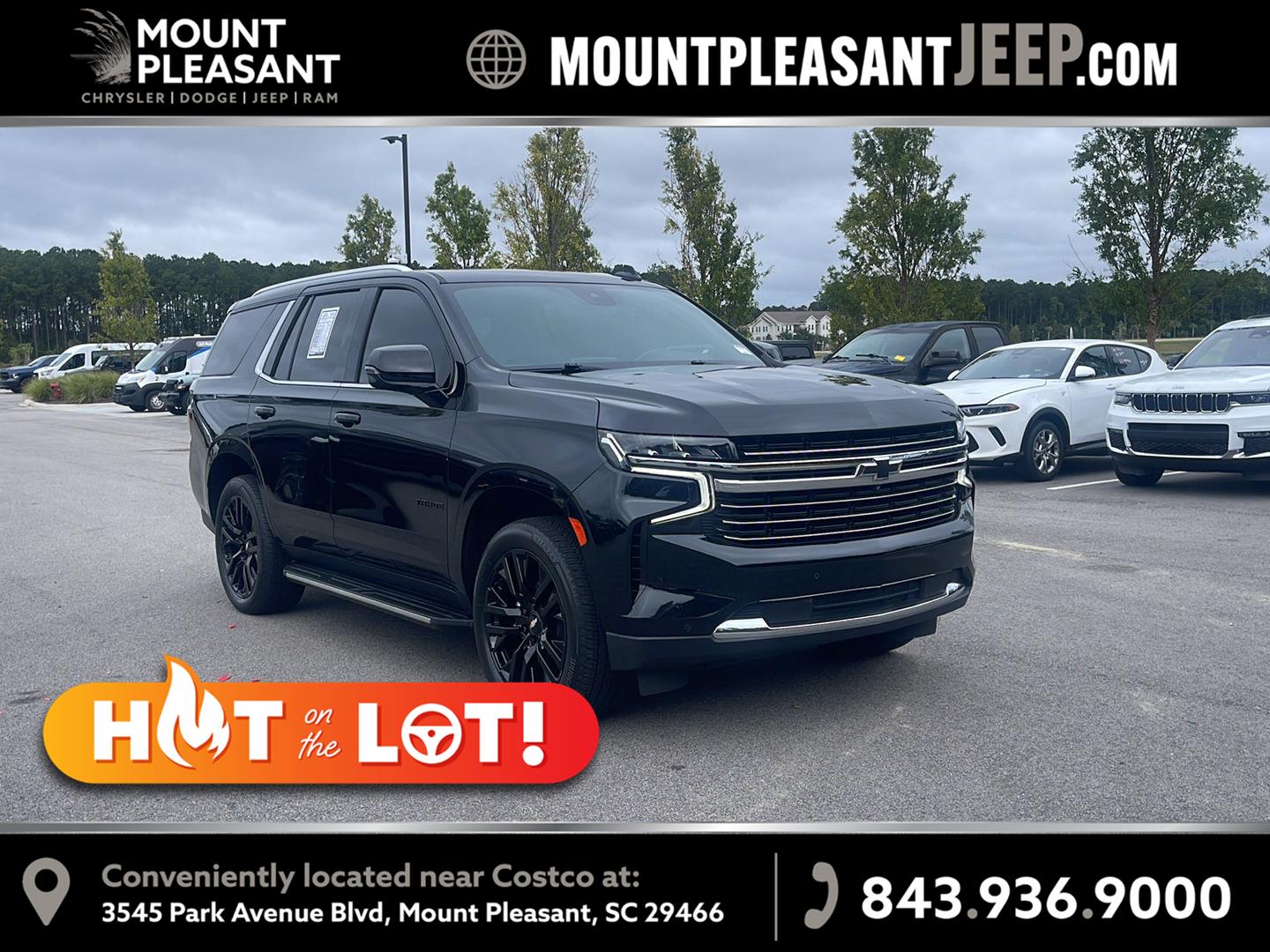 Black 2024 Chevrolet Tahoe SUV / Crossover Four-Wheel Drive Automatic