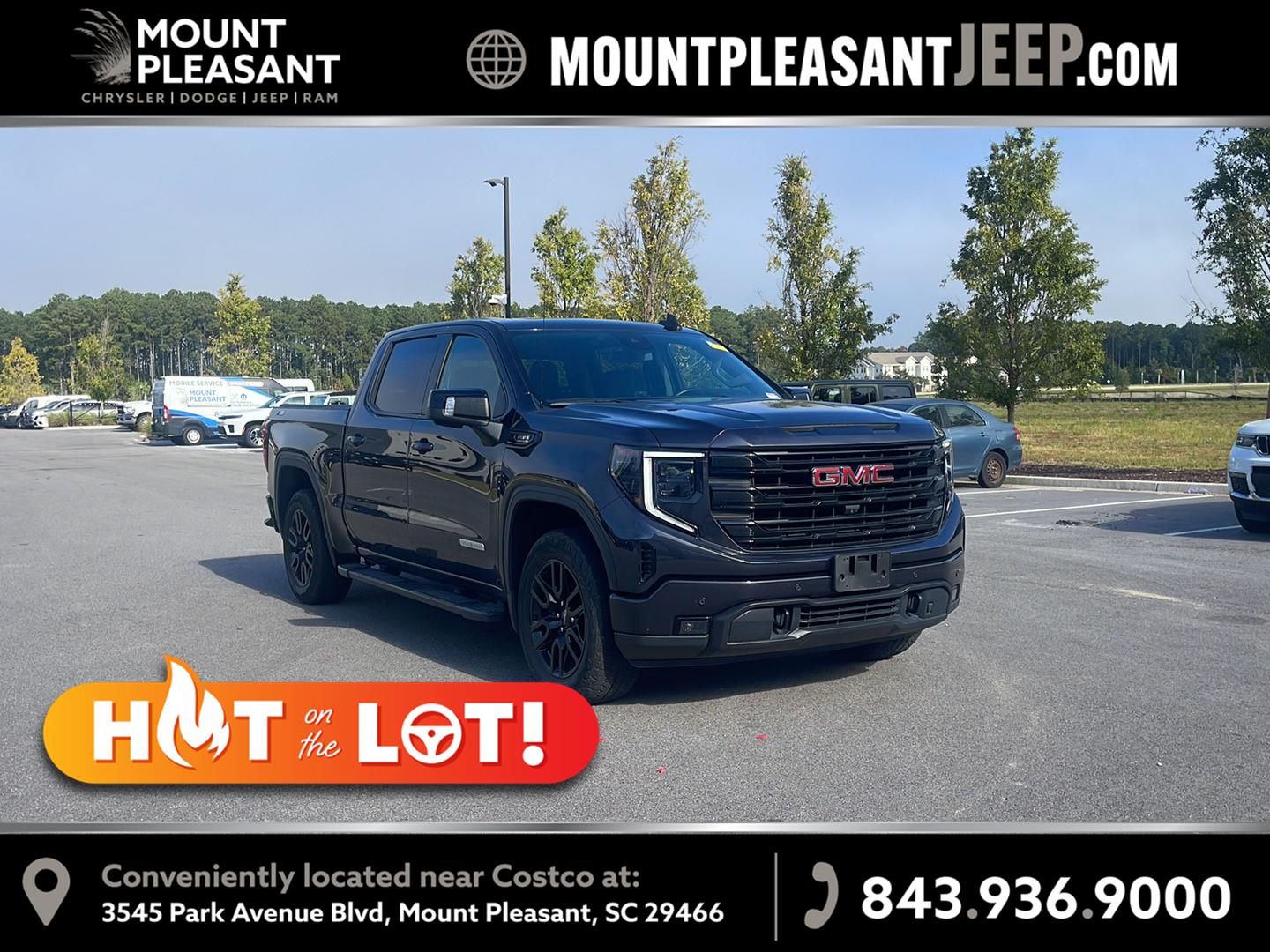 Titanium Rush Metallic 2025 GMC Sierra 1500 Pickup Truck Four-Wheel Drive Automatic