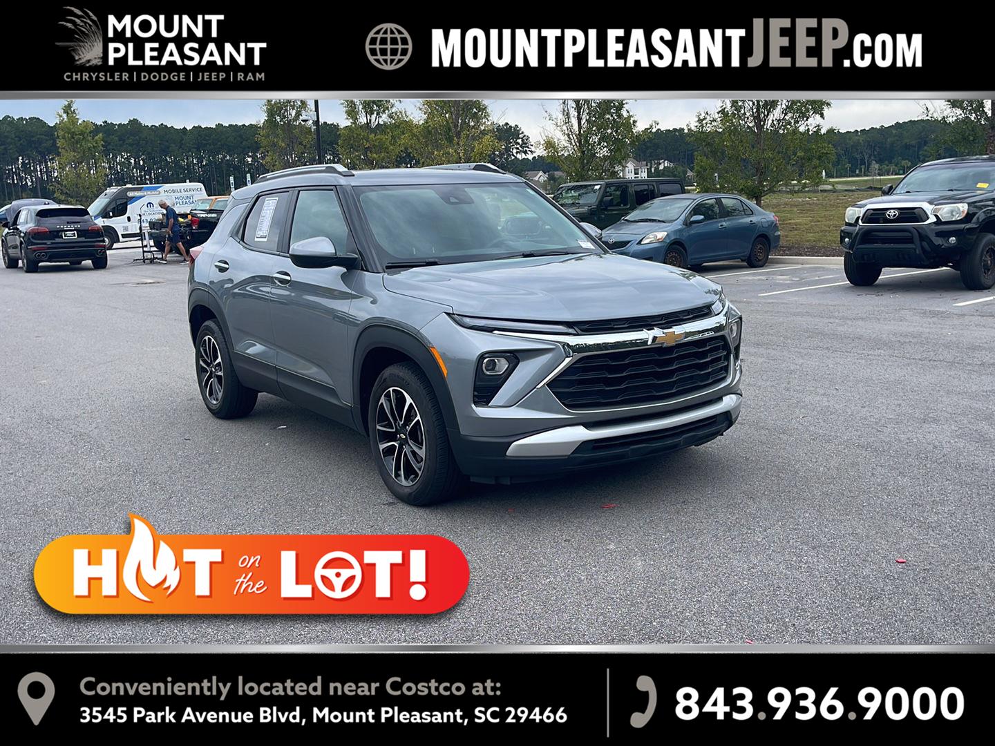 Sterling Gray Metallic 2025 Chevrolet Trailblazer SUV / Crossover Front-Wheel Drive Continuously Variable Transmission