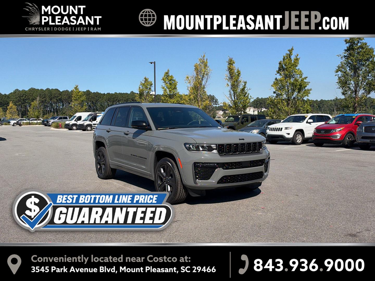 Sting-Gray Clearcoat 2027 Jeep Grand Cherokee SUV / Crossover Four-Wheel Drive 8-Speed Automatic
