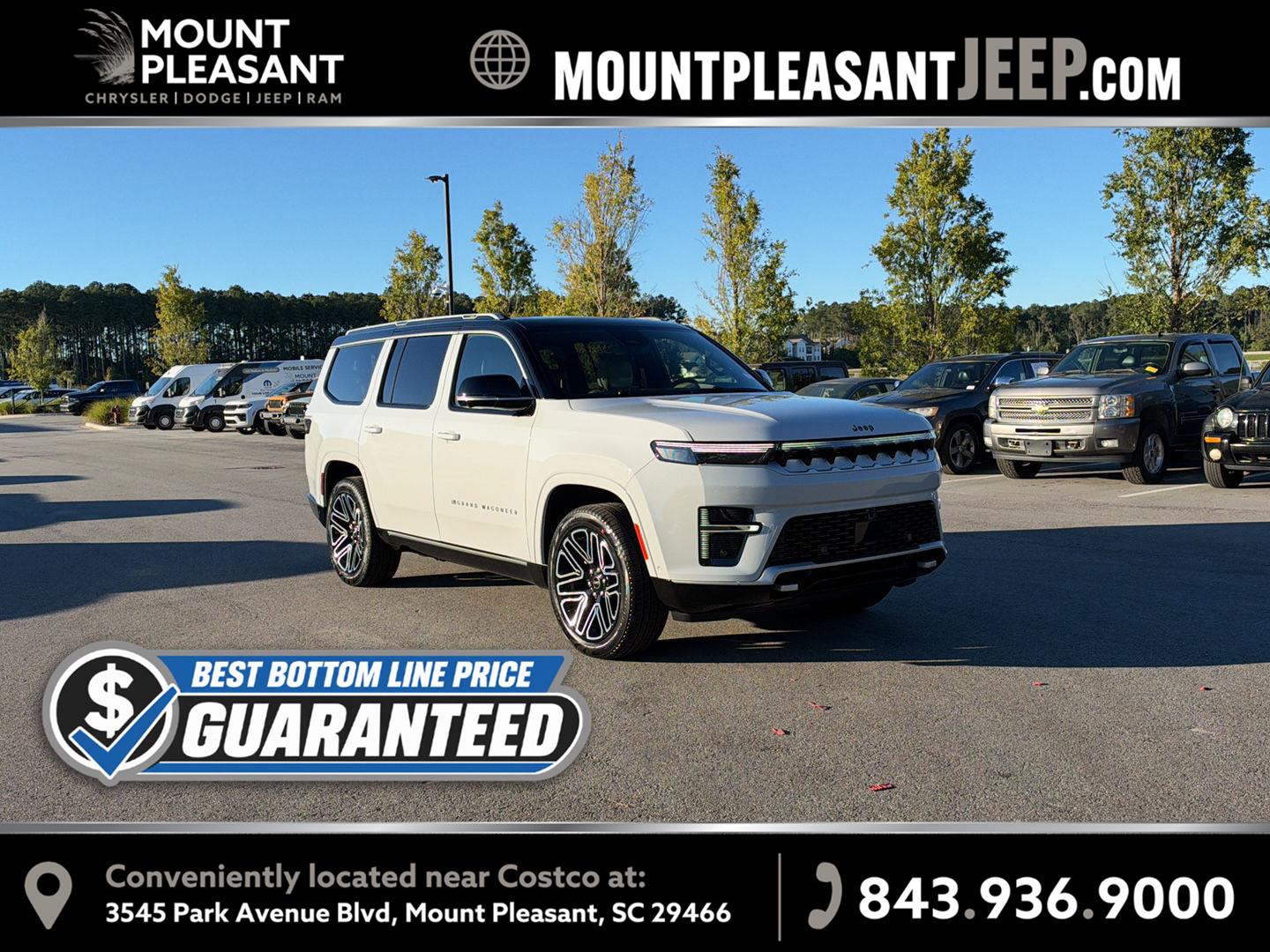 Ghost 2027 Jeep Grand Wagoneer SUV / Crossover Four-Wheel Drive 8-Speed Automatic