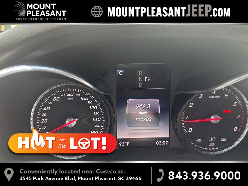 Iridium Silver Metallic 2016 Mercedes-Benz C-Class Sedan All-Wheel Drive Automatic