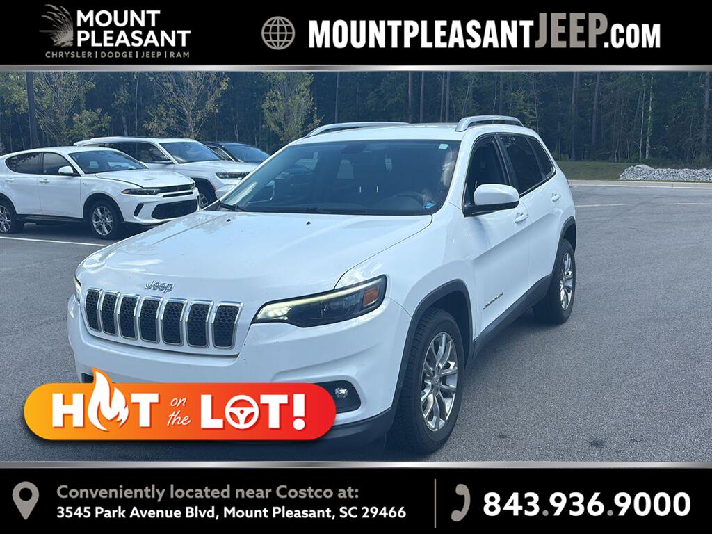 Bright White Clearcoat 2019 Jeep Cherokee SUV / Crossover Front-Wheel Drive 9-Speed Automatic