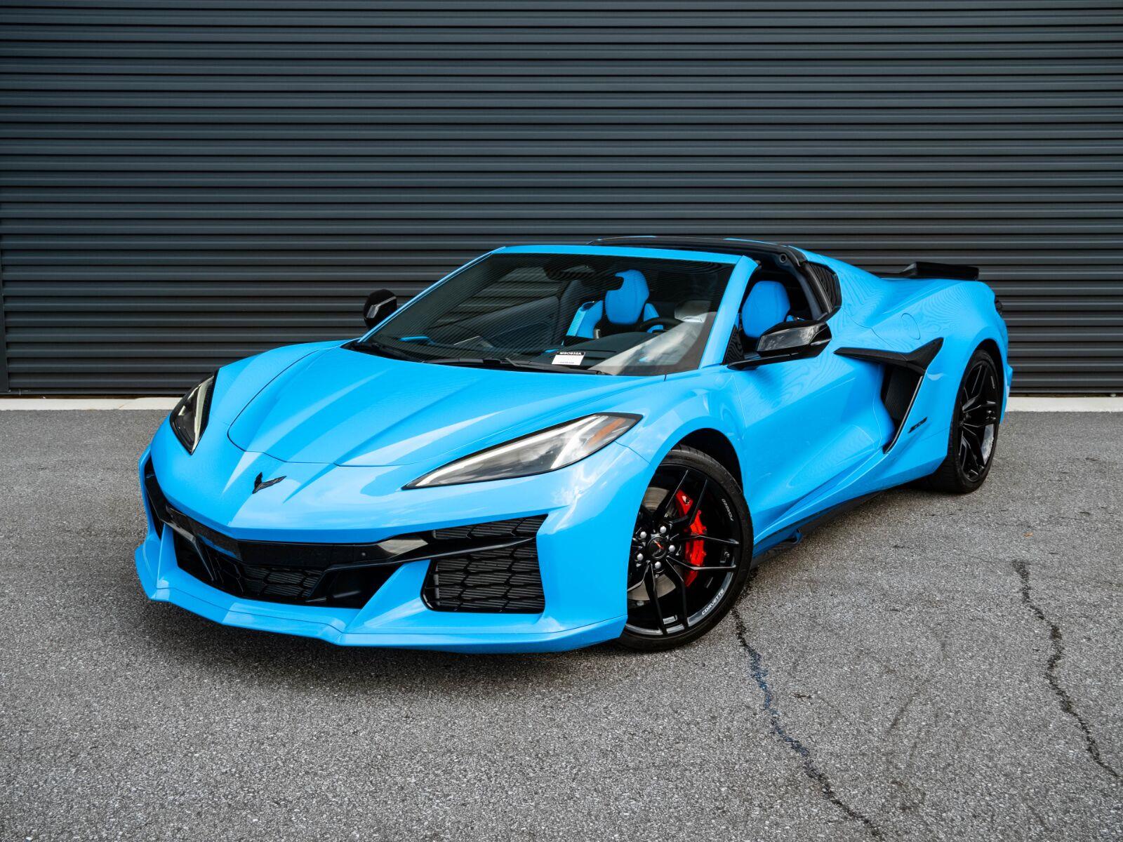 Rapid Blue 2025 Chevrolet Corvette Coupe Rear-Wheel Drive 8-Speed Dual Clutch