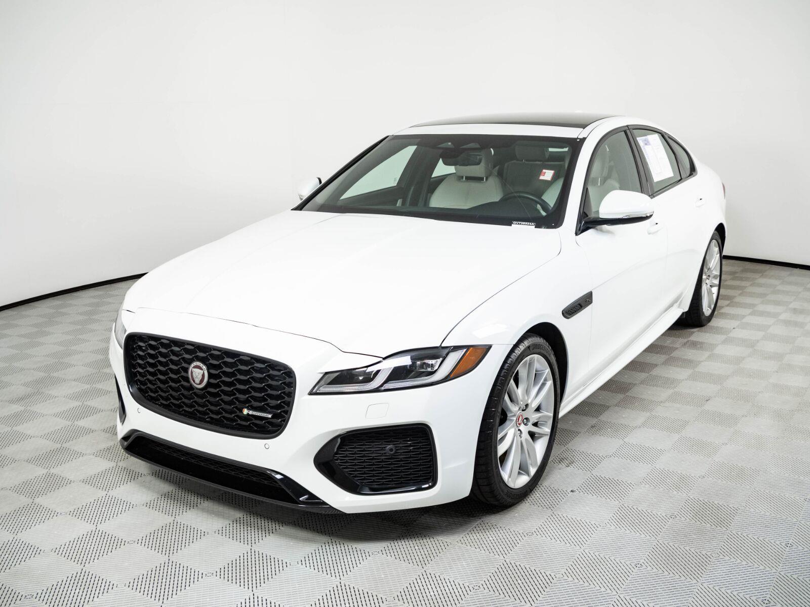 Fuji White 2022 Jaguar XF Sedan All-Wheel Drive Automatic