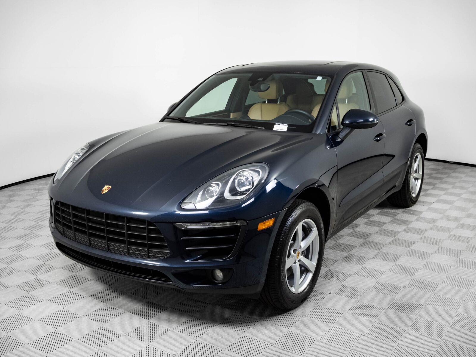 Night Blue Metallic 2018 Porsche Macan SUV / Crossover All-Wheel Drive Automatic