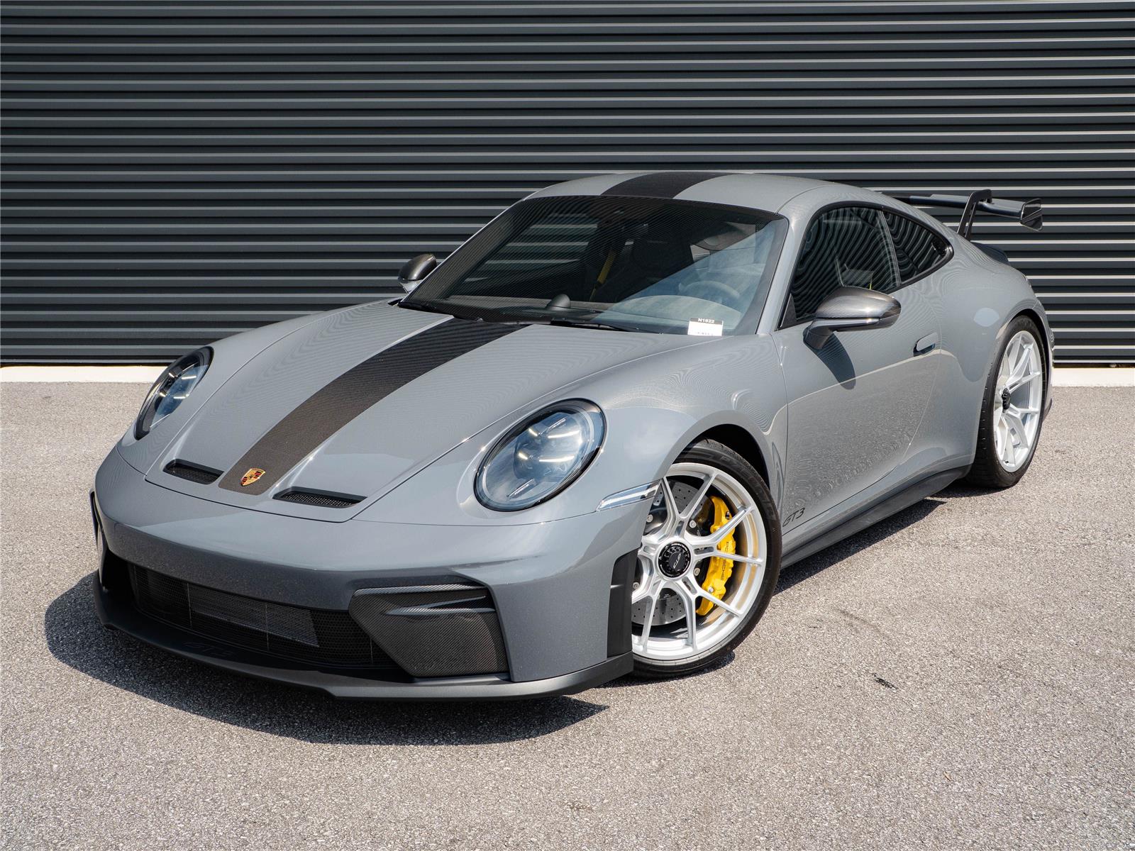 Gray (Slate Grey Neo) 2026 Porsche 911 Coupe Rear-Wheel Drive 6-Speed Manual