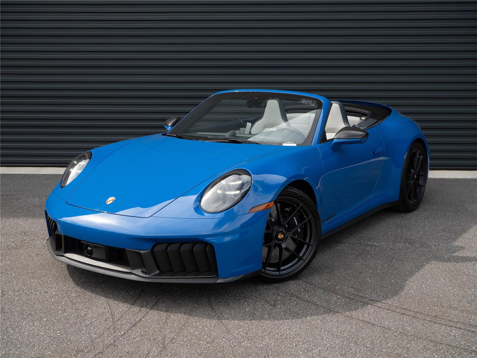Lugano Blue 2026 Porsche 911 Convertible All-Wheel Drive Automatic