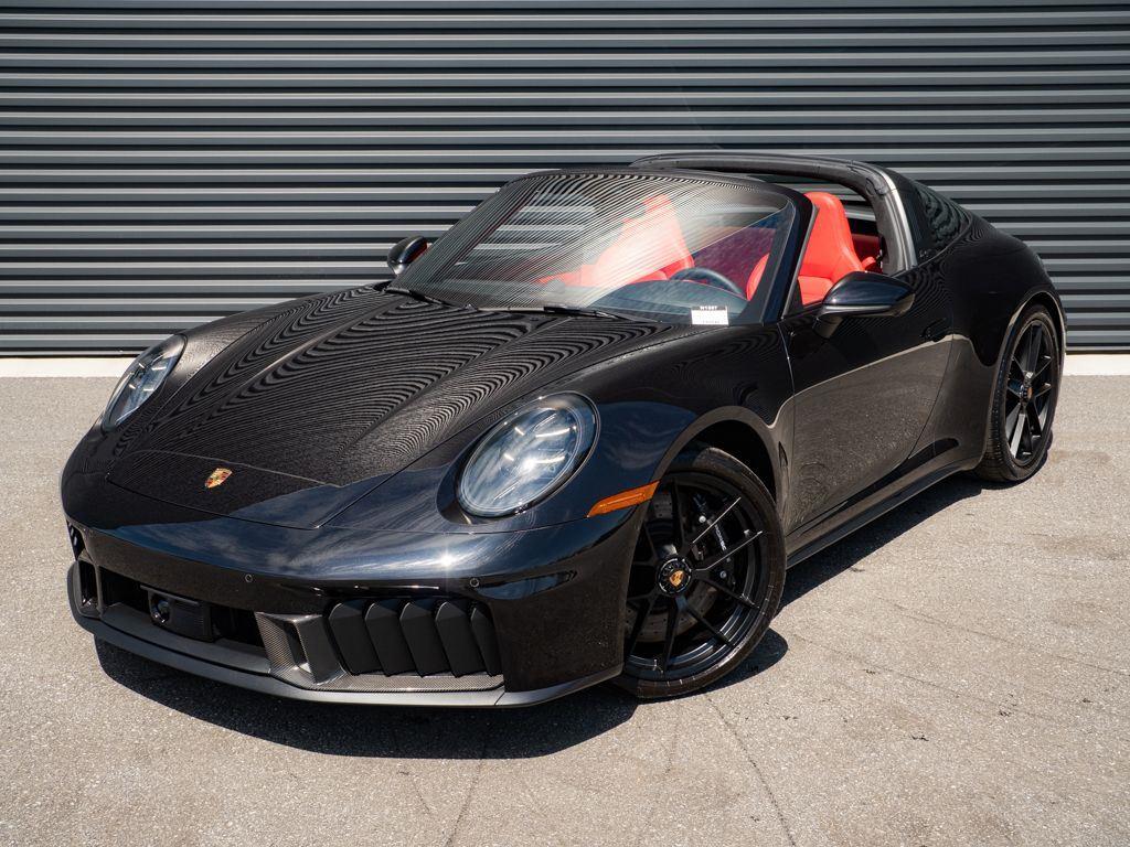 Jet Black Metallic 2026 Porsche 911 Convertible All-Wheel Drive 8-Speed Automatic