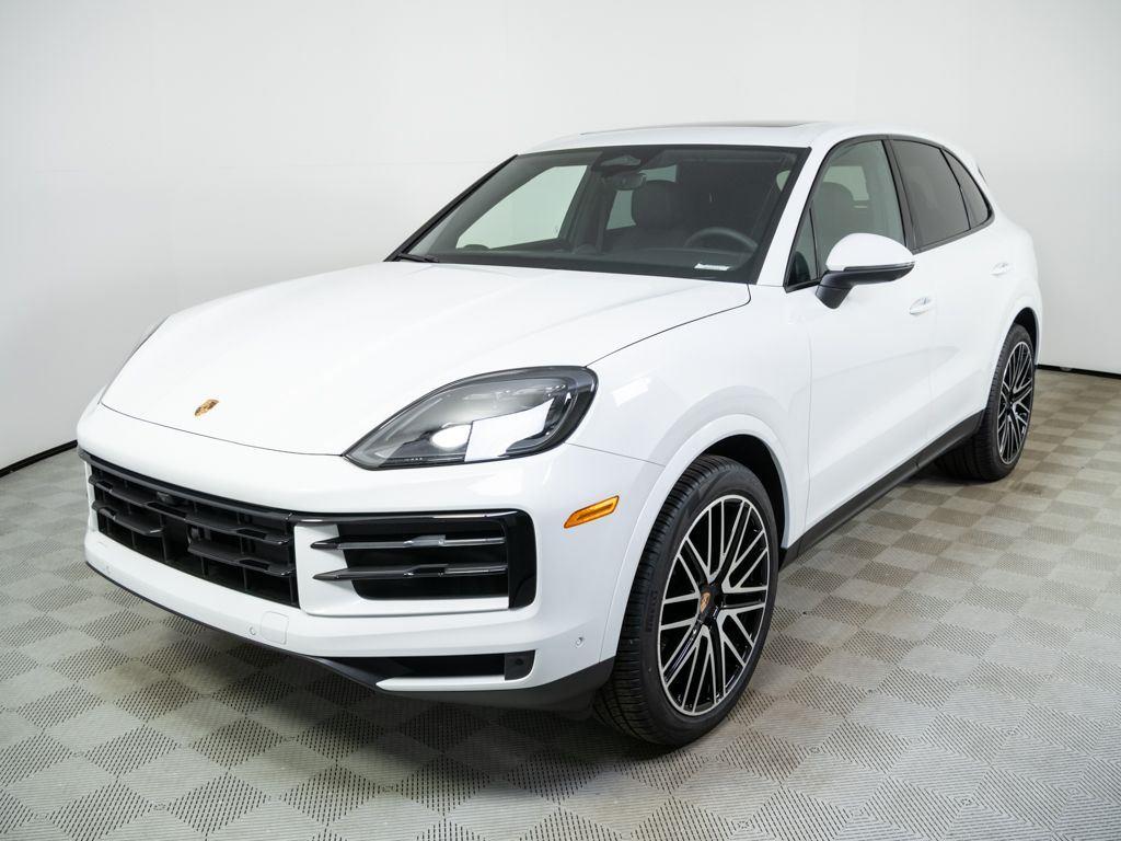 Carrara White Metallic 2026 Porsche Cayenne SUV / Crossover All-Wheel Drive Automatic