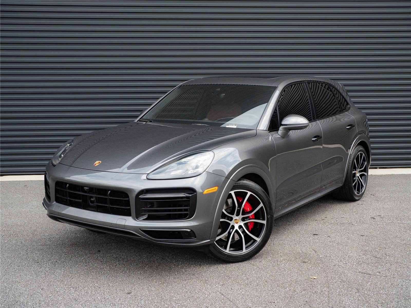 Gray (Quartzite Grey Metallic) 2023 Porsche Cayenne SUV / Crossover All-Wheel Drive 8-Speed Automatic