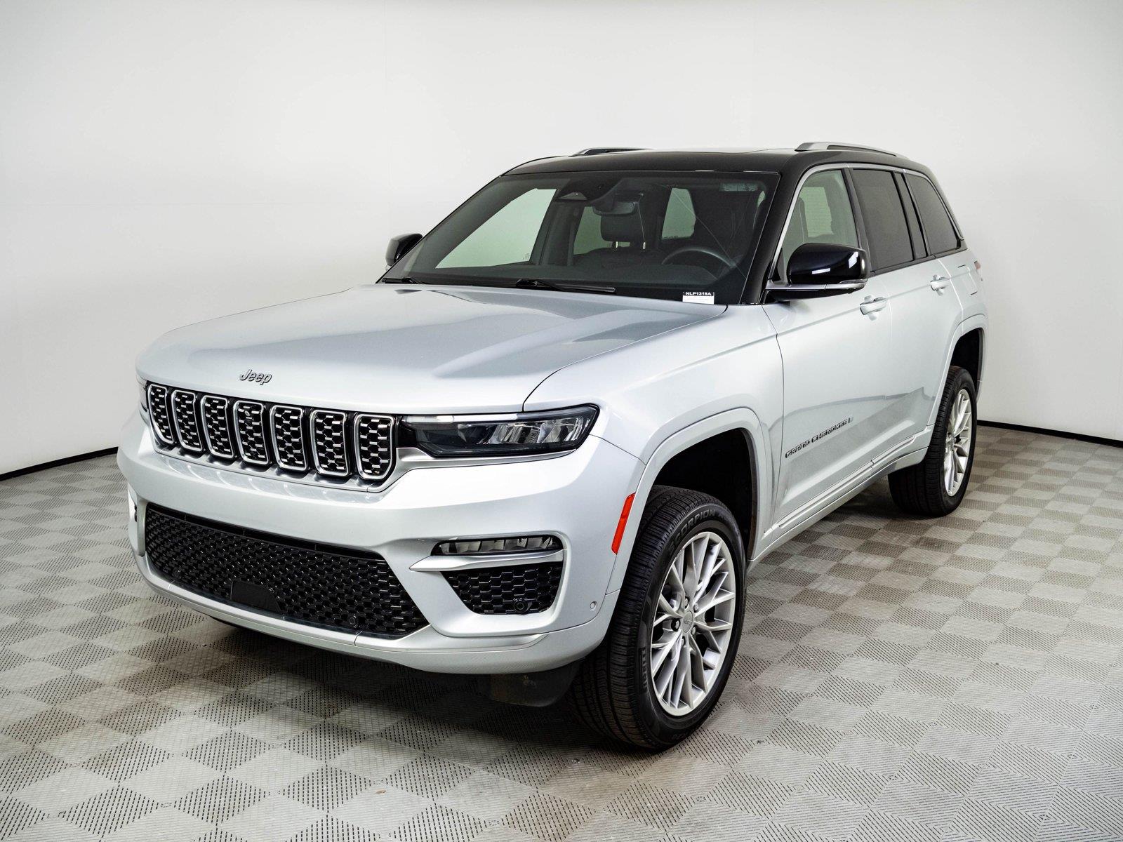 Silver Zynith 2023 Jeep Grand Cherokee SUV / Crossover Four-Wheel Drive 8-Speed Automatic