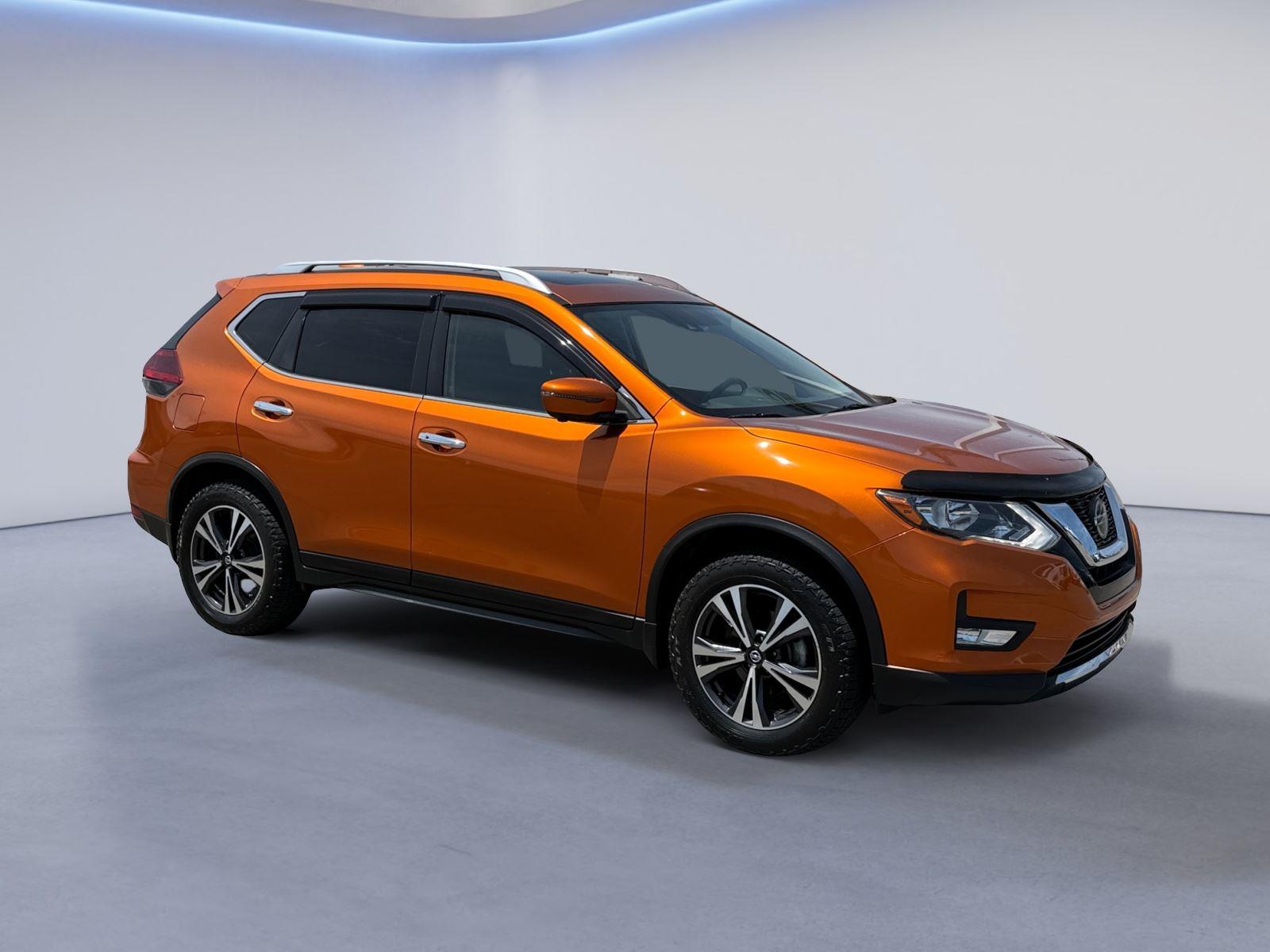 Monarch Orange Metallic 2019 Nissan Rogue SV AWD SUV / Crossover All-Wheel Drive Continuously Variable Transmission