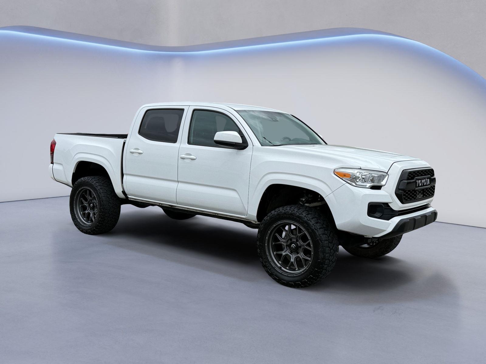 Ice Cap 2023 Toyota Tacoma SR V6 Double Cab 4WD Pickup Truck Four-Wheel Drive 6-Speed Automatic