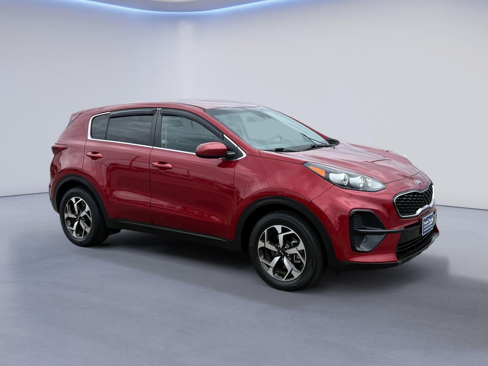 Hyper Red 2020 Kia Sportage SUV / Crossover Front-Wheel Drive 6-Speed Automatic