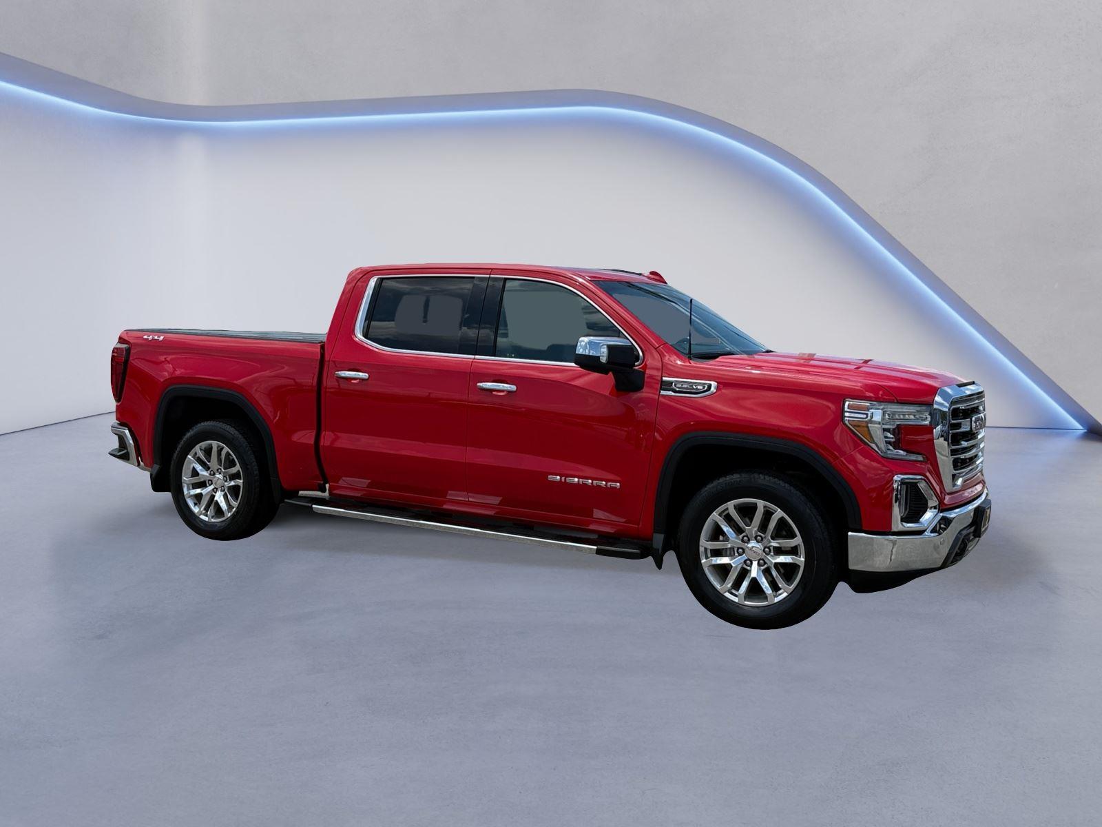 Cardinal Red 2019 GMC Sierra 1500 Pickup Truck Four-Wheel Drive 8-Speed Automatic