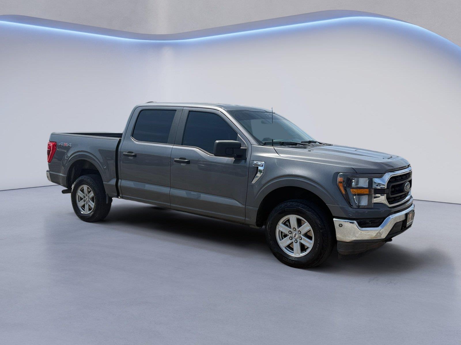 Carbonized Gray 2023 Ford F-150 Pickup Truck Four-Wheel Drive Automatic
