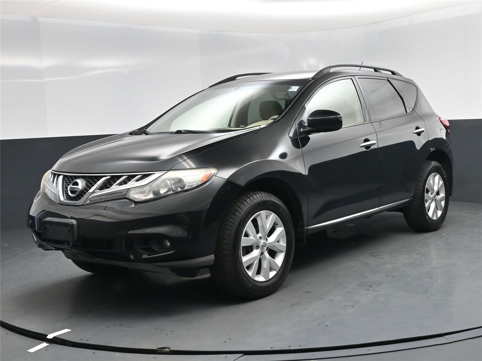 Super Black 2013 Nissan Murano SV AWD SUV / Crossover All-Wheel Drive Continuously Variable Transmission