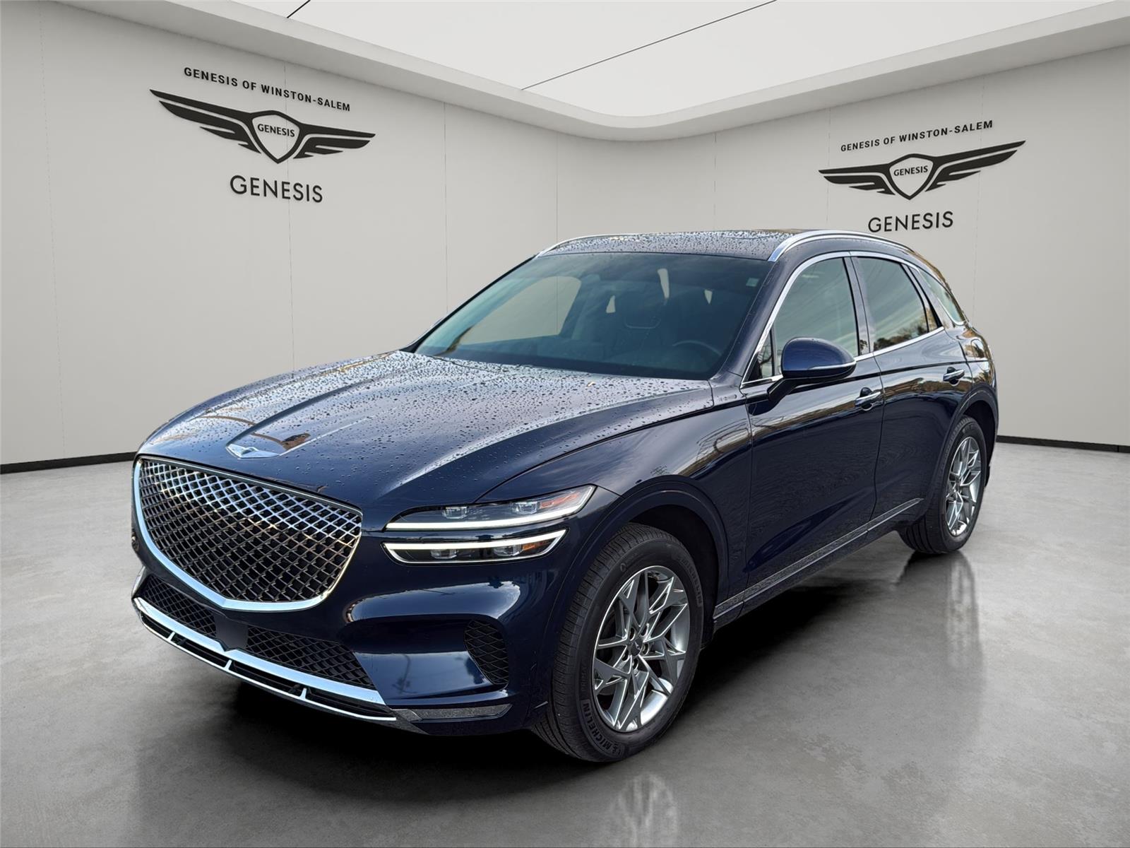 Adriatic Blue 2022 Genesis GV70 2.5T AWD SUV / Crossover All-Wheel Drive Automatic