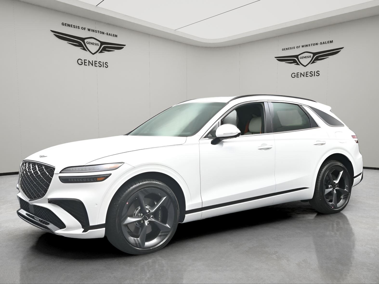 Uyuni White 2026 Genesis GV70 3.5T Sport Prestige AWD SUV / Crossover All-Wheel Drive Automatic