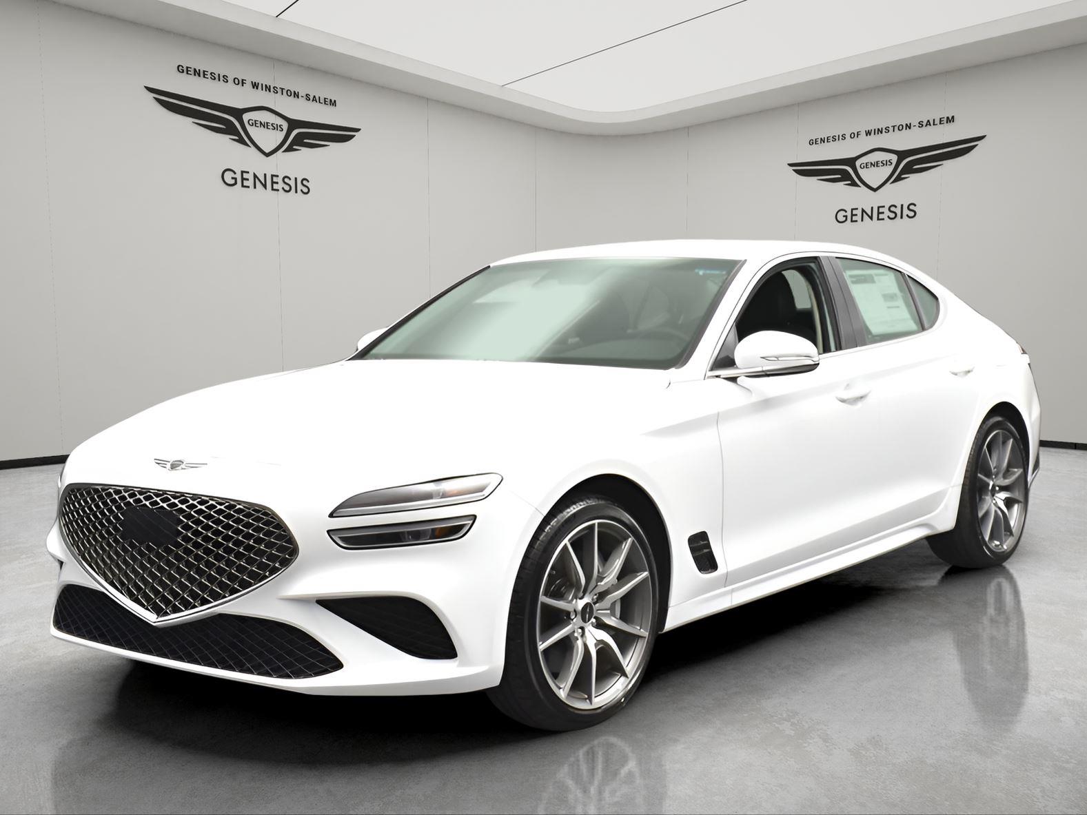 Uyuni White 2025 Genesis G70 2.5T Standard RWD Sedan Rear-Wheel Drive Automatic
