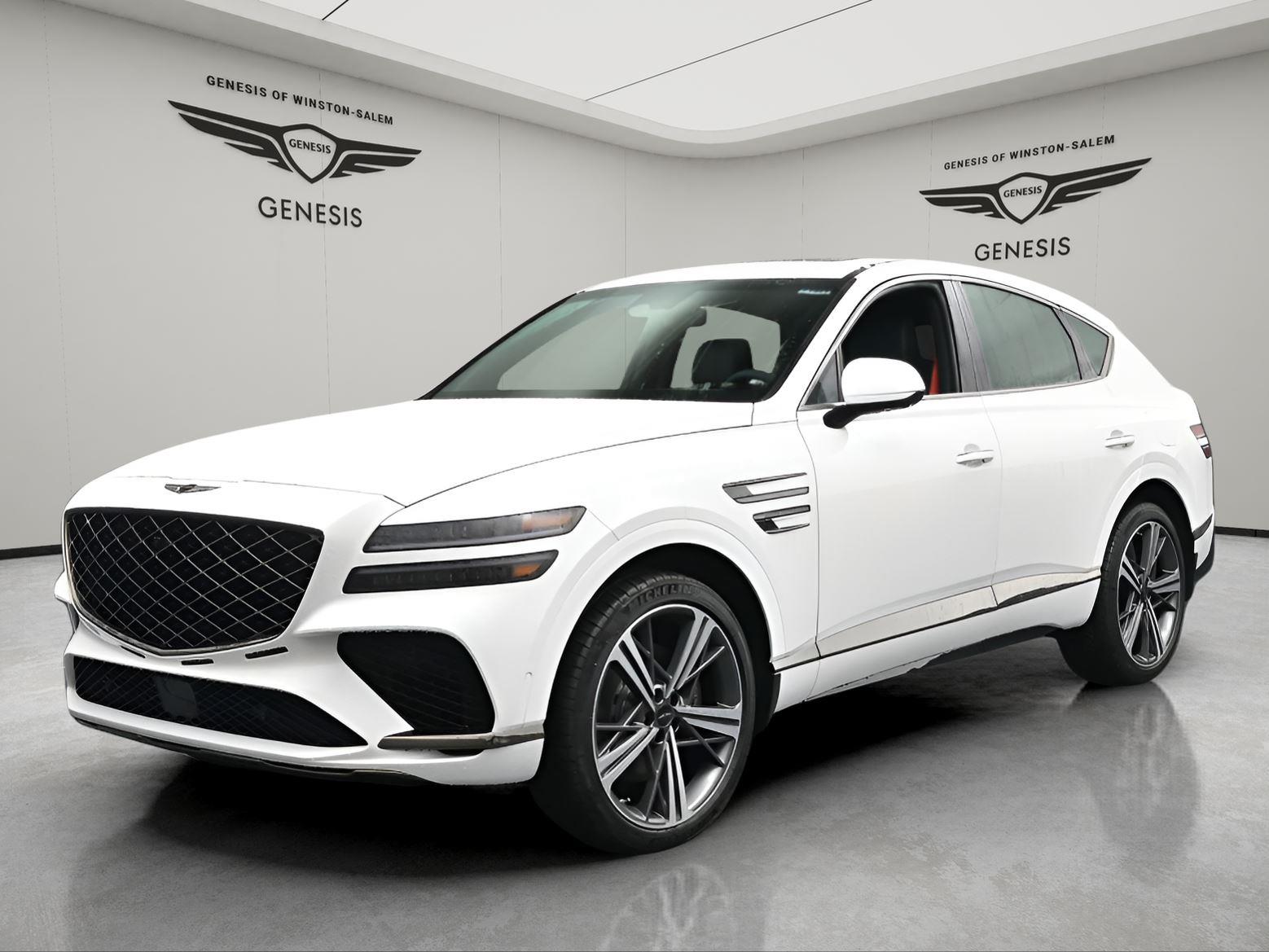 Uyuni White 2026 Genesis GV80 Coupe 3.5T E-SC AWD Coupe All-Wheel Drive Automatic