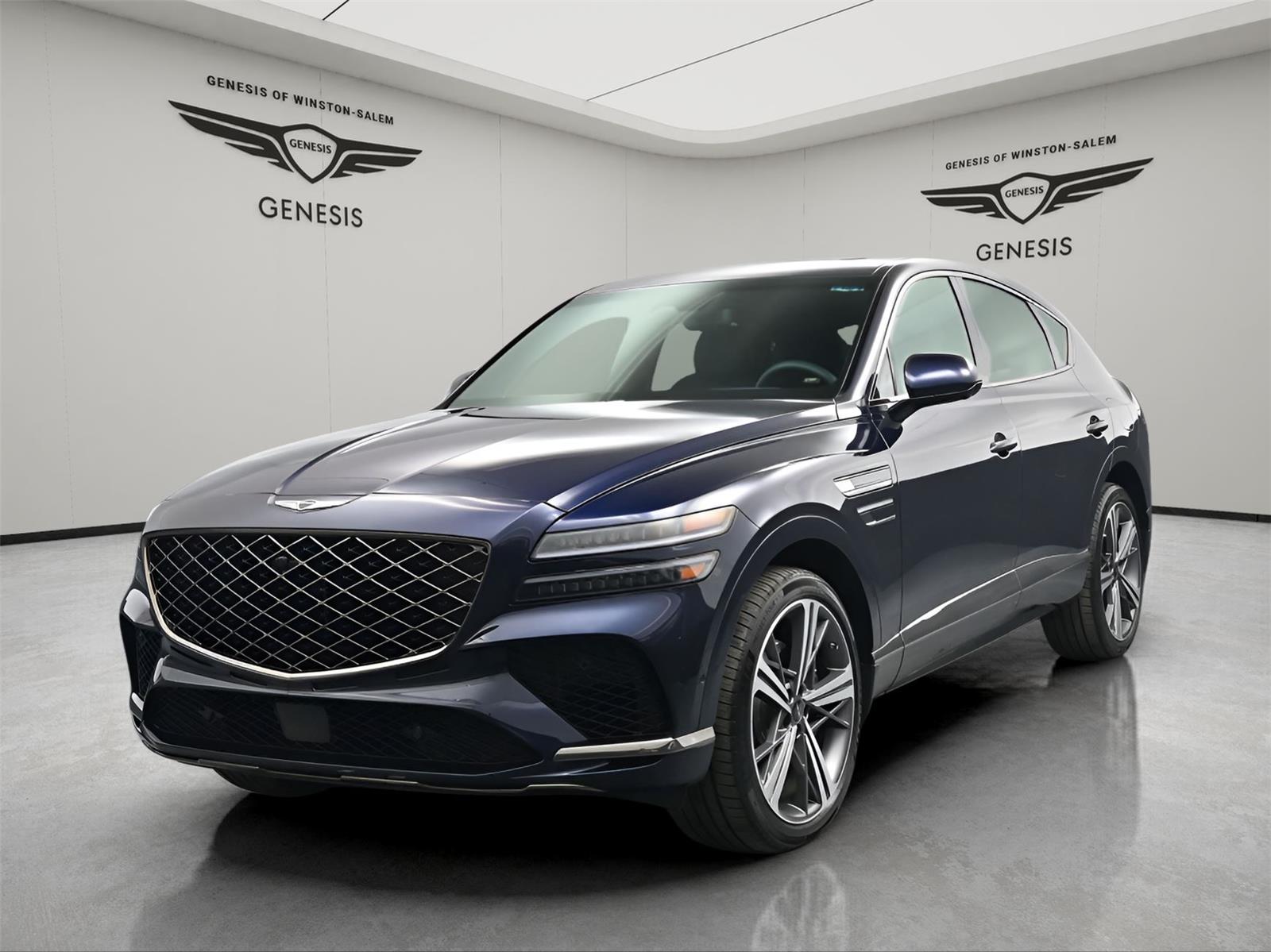 Capri Blue 2026 Genesis GV80 Coupe 3.5T E-SC AWD Coupe All-Wheel Drive Automatic