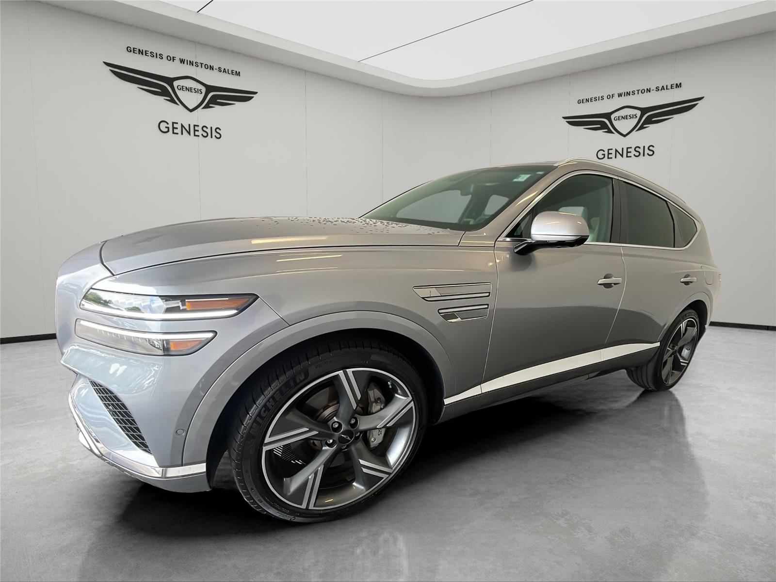 Savile Silver 2025 Genesis GV80 3.5T Prestige AWD SUV / Crossover All-Wheel Drive Automatic